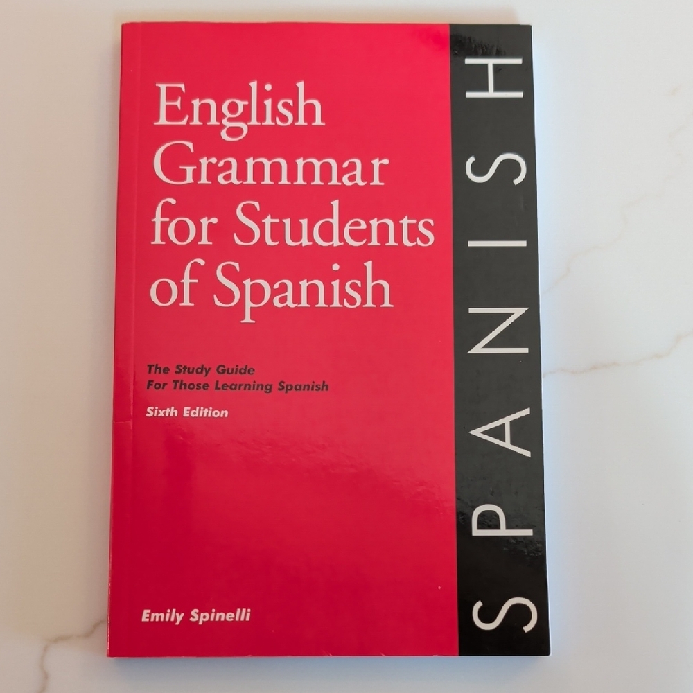 English Grammar for Students of Spanish Book